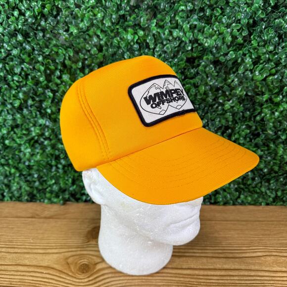 Namark Hat Rare Wimpey Off Shore Snapback 80s Trucker Cap USA - Picture 6 of 7